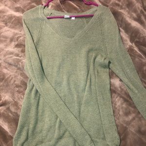 Light green sweater